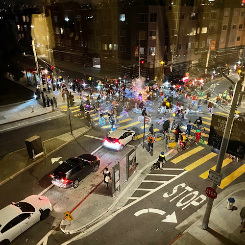 SEPTEMBER 25, 1992: The first Critical Mass bicycling event in the United States took place in San Francisco.