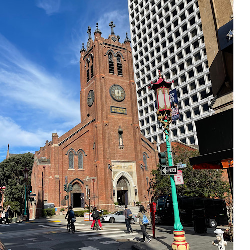 JULY 17, 1853: The cornerstone of Old St. Mary’s Church was placed by Archbishop Joseph Alemany. This church became a place of worship situated in the heart of San Francisco’s Barbary Coast.