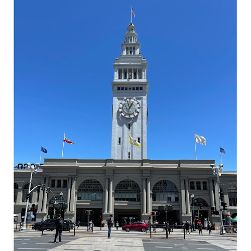 JULY 9, 1977: San Francisco’s Ferry Building, designed by architect Willis Polk, was designated a San Francisco historical landmark.